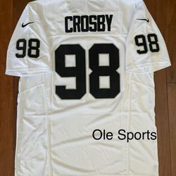 Raiders Jersey White