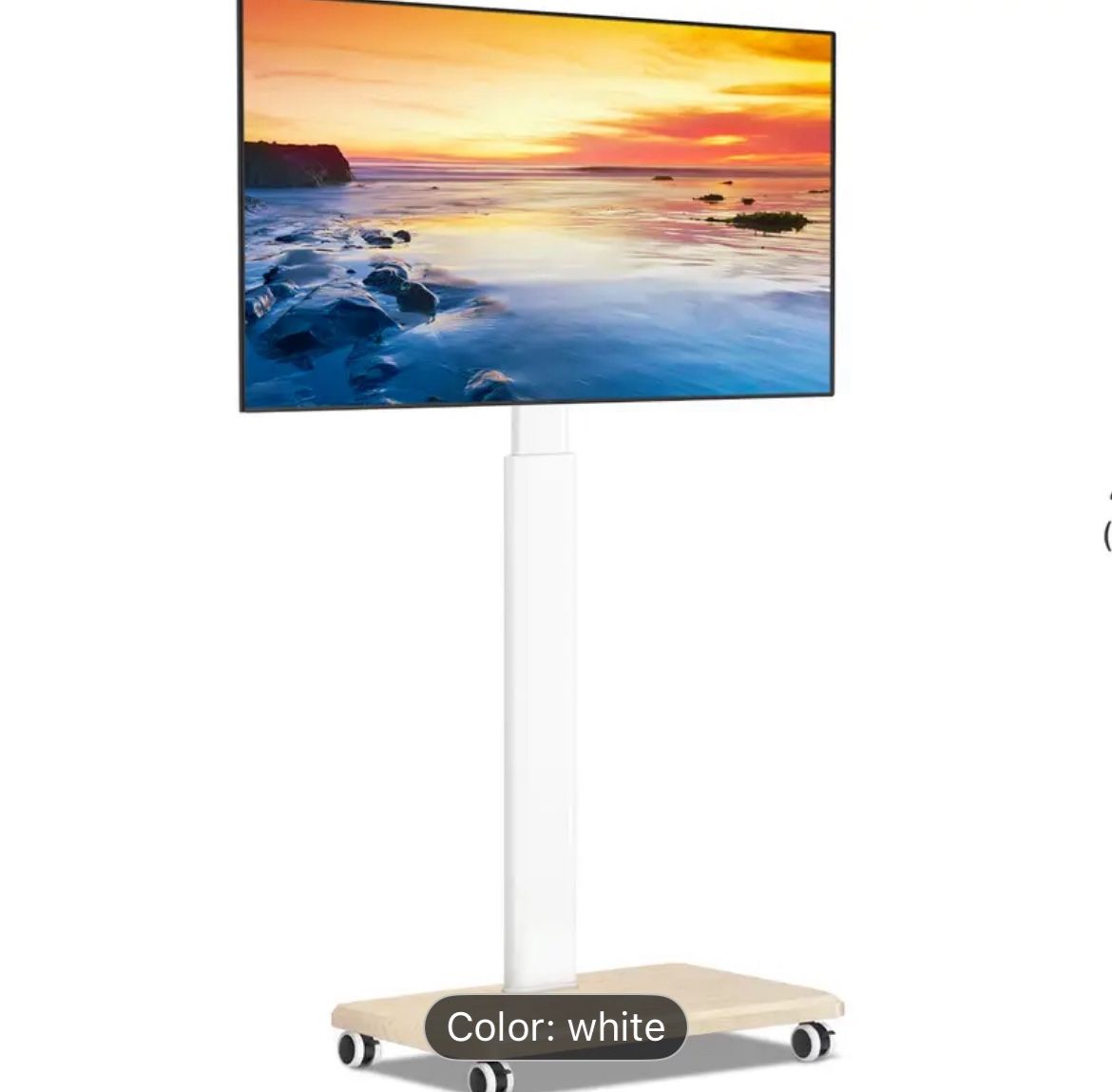 Portable /rolling TV Stand- New Without box