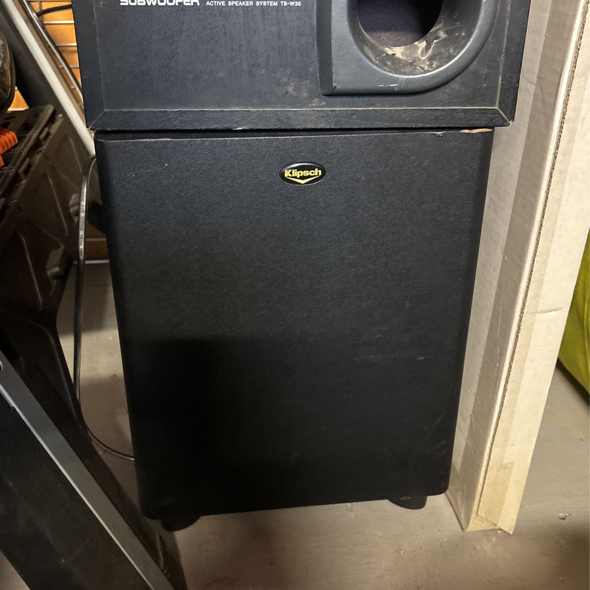 Home Sub Woofer With Integraded Amp