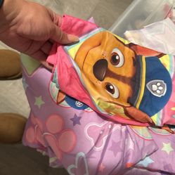 Girls Paw Patrol Toddler Bedding