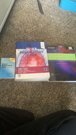 Respiratory therapy books