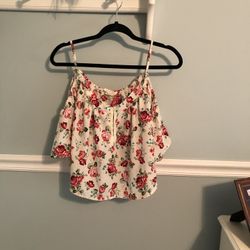 Pac Sun Cold Shoulder Shirt Size L