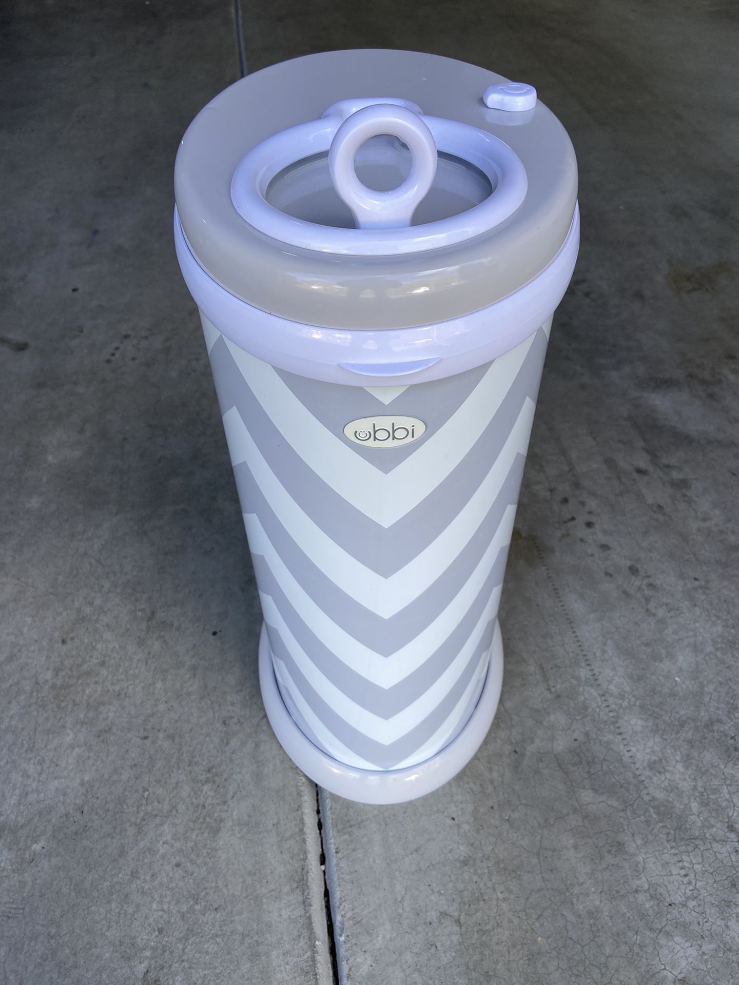 Ubbi Diaper Pail Steel And Odor Locking No Special Bags Required