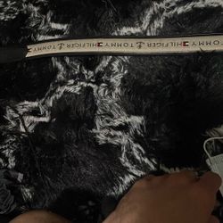 38 85 Brand New Tommy Hilfiger Tommy Hilfiger Men's Leather Casual Belt with Fabric Inlay  