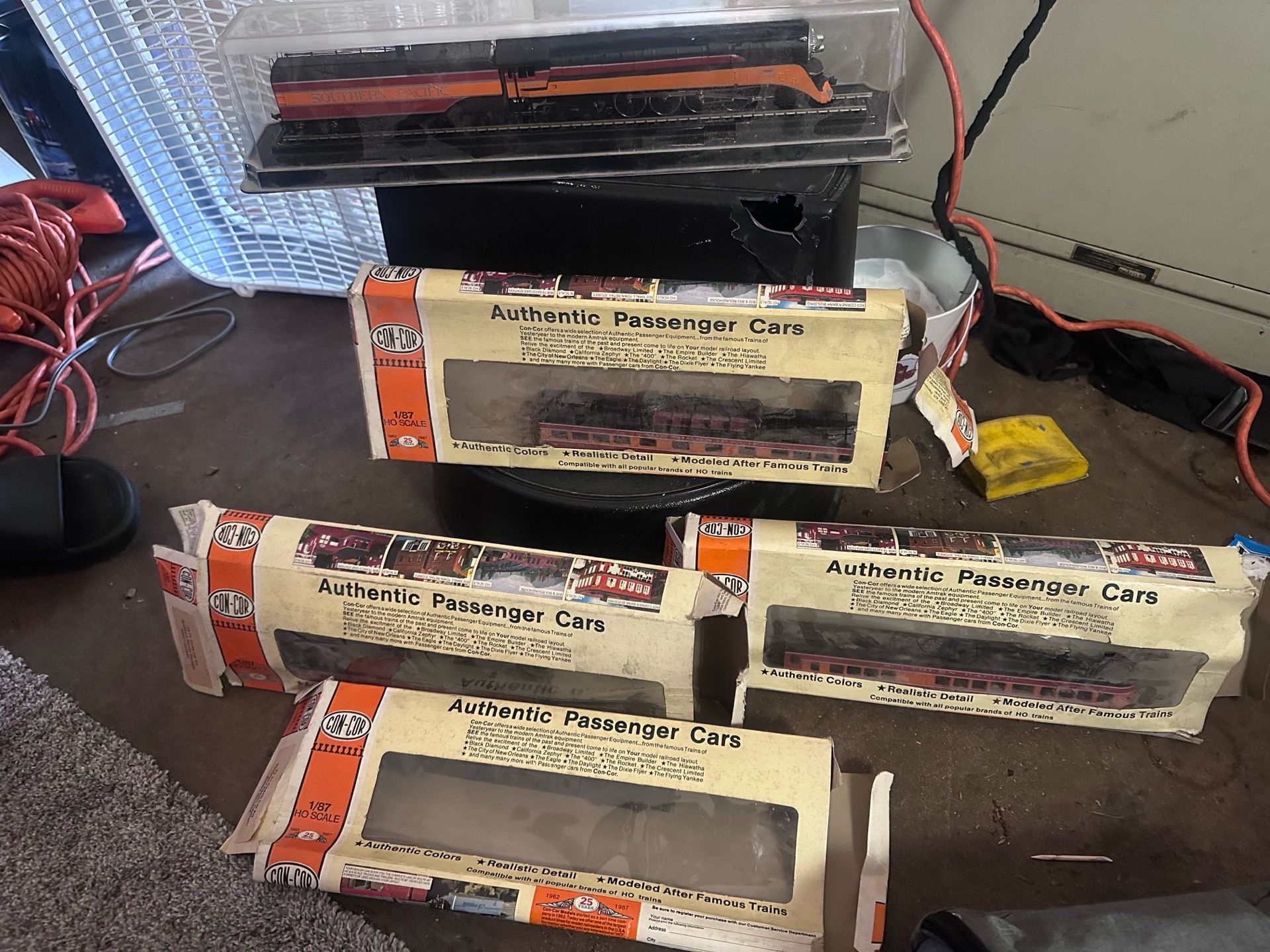 Collectible train set toy