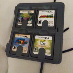 4 Nintendo D's Games