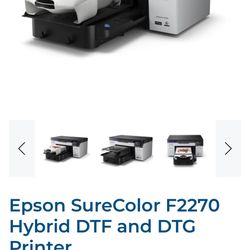 EPSON F2270 DTG PRINTER