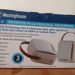 New Westinghouse Personal Air Purifier 