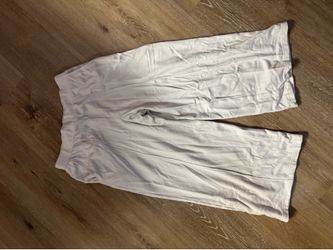 White comfy Wide leg pants