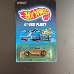 1988 Hot Wheels Speed Fleet Blown Camaro Z.28 New In Package