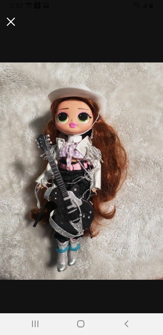 Lol Omg Doll With Guitar ,as is




