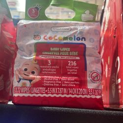 Cocomelon Baby Wipes 