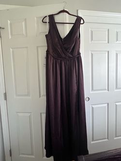 Long Brown Dress