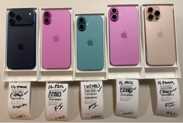 IPHONE ORIGINAL S 16PLUS and 16 Pro Max and regular 15 and 17 Pro Max and regular 15 and 14 Pro Maxx