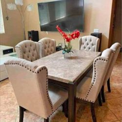 Dinning , Coffee Table And Chairs 