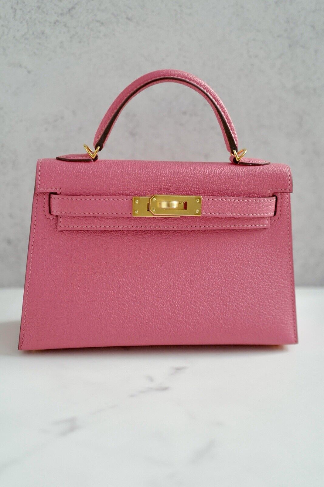 Hermes Kelly Rose Pink Handbag