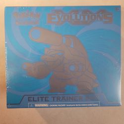 SEALED Pokemon XY Evolutions Mega Blastoise Elite Trainer Box (Read Description Please)