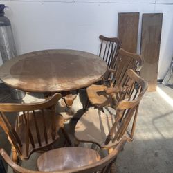 Maple Dining Table and Chairs 