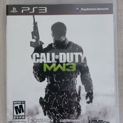 Call of duty ps3 game