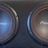 2 12inch Pioneer Ts-w304r