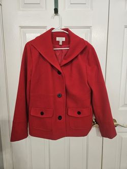 Red Peacoat