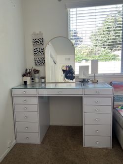 White Vanity From Impressions Vanity