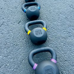 NEW Kettlebells Weight Set Kettle Bell Home Gym Crossfit Olympic Weights 