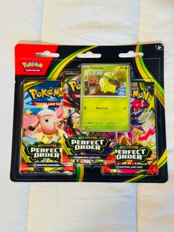 Pokemon Perfect Order 3 Pack Blister
