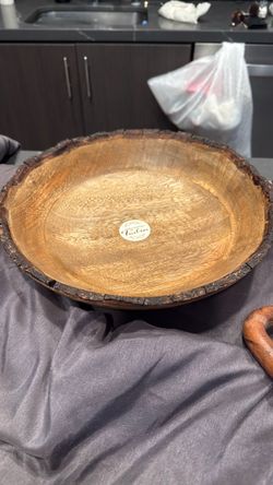 Handcrafted Indian Wooden Bowl