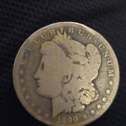 1890 Rare Carson City Morgan Silver Dollar