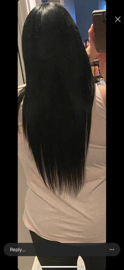 Hair extensions 22” black