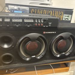 Sub Box With Speakers 