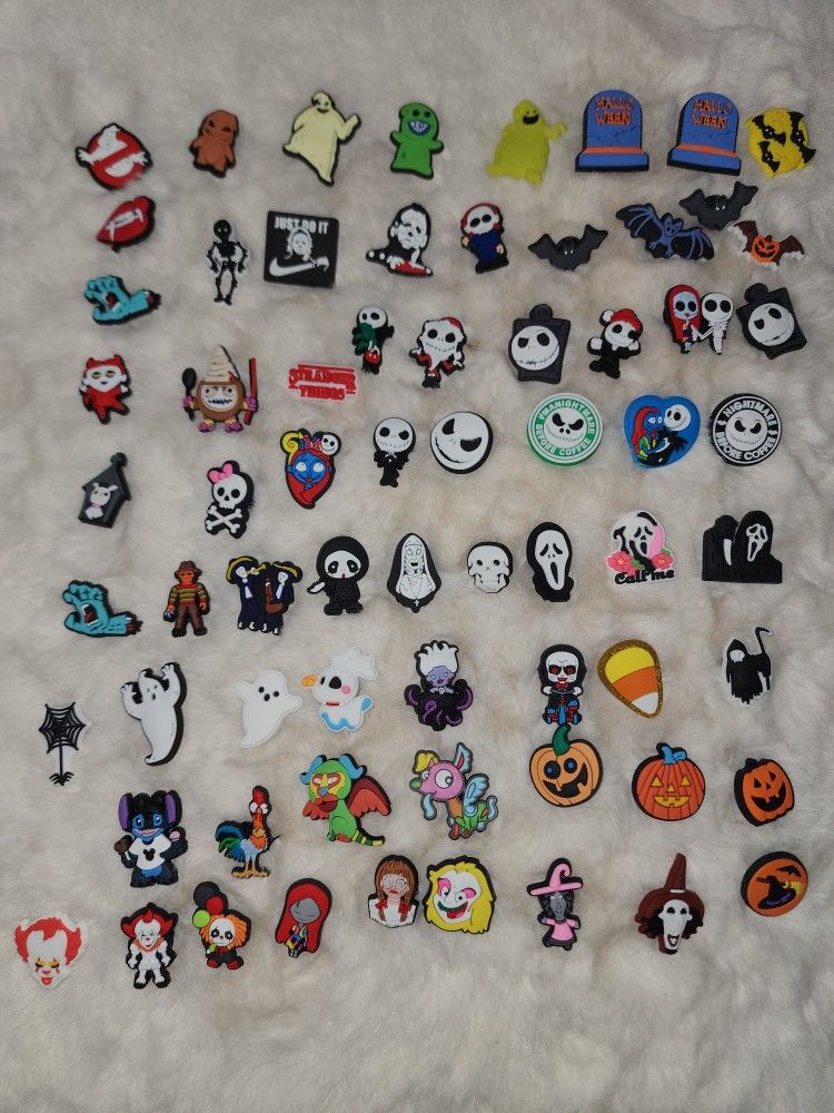 Halloween Croc Charms! LV, Coach,NBA, NFL,Baseball,etc