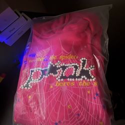 Pink Spyder Hoodie