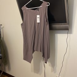 Drape Front Top