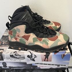 Air Jordan 10s Camouflage 