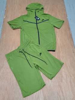 Nike Tech Short Set Green