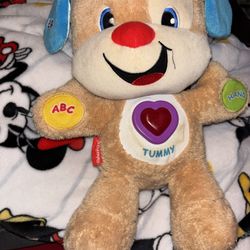 Vintage Leap Frog Battery Operated Plush