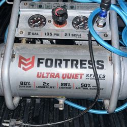 Fortress 2gallon Air Compressor Ultra Quiet Series