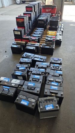Car Battery 24f H5 34 78 65 48 49 47 H6 H7 51r 94r 86 H8 H9 Truck SUV And Car Batteries with Warranty. $60 + Core. Bateria para cualquier carro COVINA