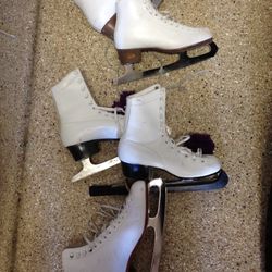 Girls / Boys ICE SKATES GALORE! Message me the size you need