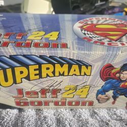 Jeff Gordon #24 Superman Racing Diecast Collectible 