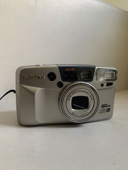PENTAX IQ ZOOM 130 M DATE 35MM CAMERA POINT AND SHOOT 