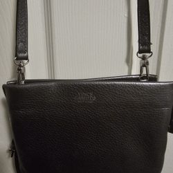Vince Camuto Metallic Gray Crossbody Handbag