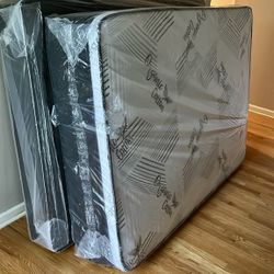 Full PillowTop Mattress And Box Spring