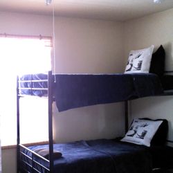 Twin Beds Convert to a Bunk Bed 