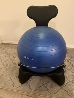 Gaiam balance ball chair