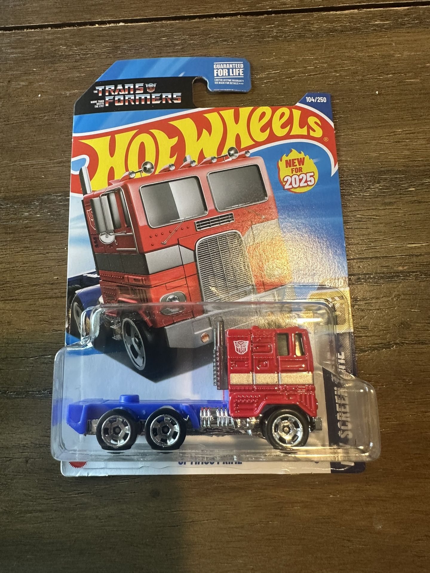 Hot Wheels 2025 Optimus Prime