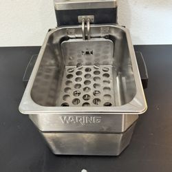 Waring Commercial Small Fryer Missing Basket 110v 