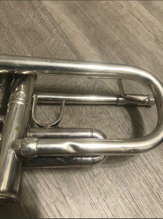 Bach Stradivarius model 37 trumpet, silver plated
